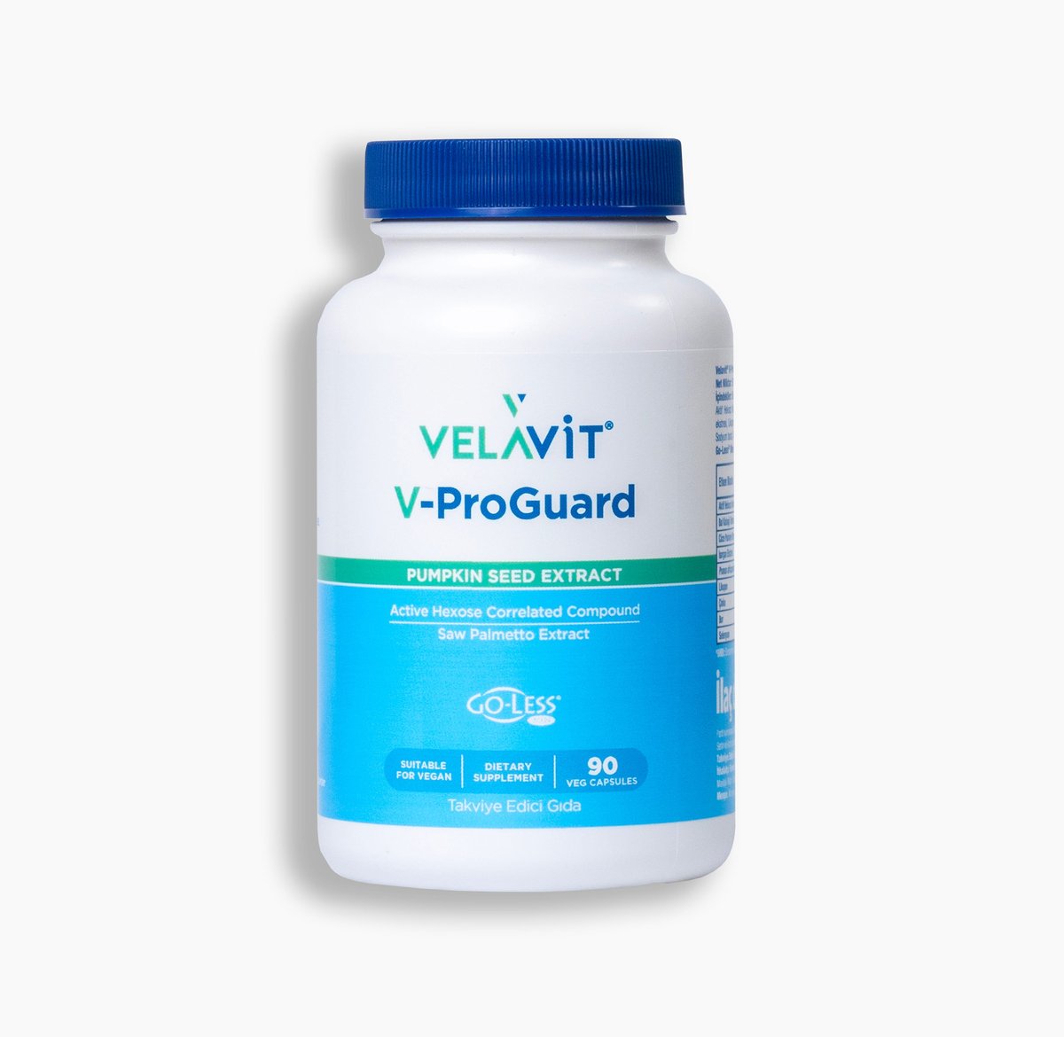 V-Proguard - Aktif Heksoz Korele Bileşik ve Saw Palmetto İçeren Takviye Edici Gıda