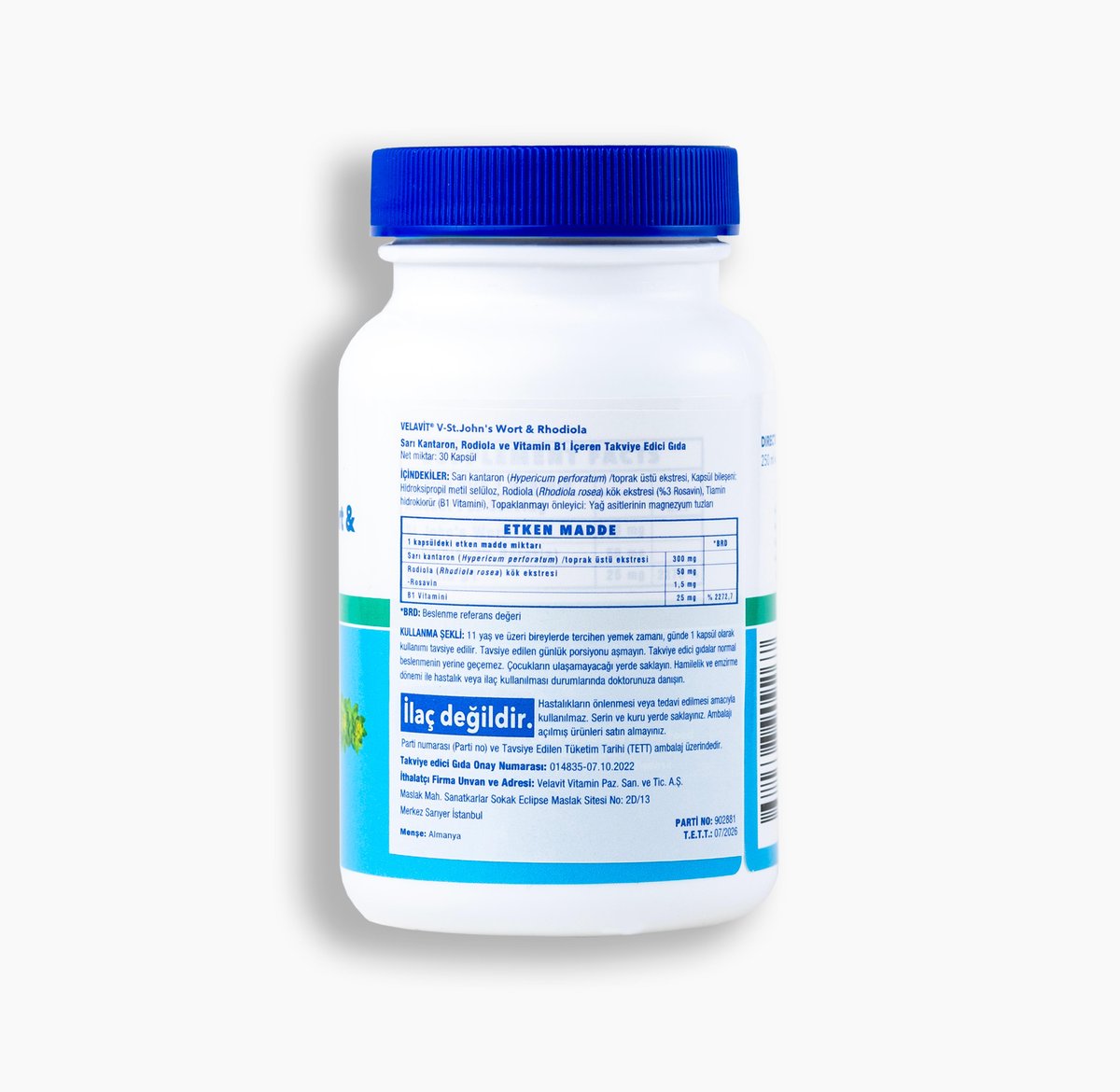V-St. John's Wort & Rhodiola