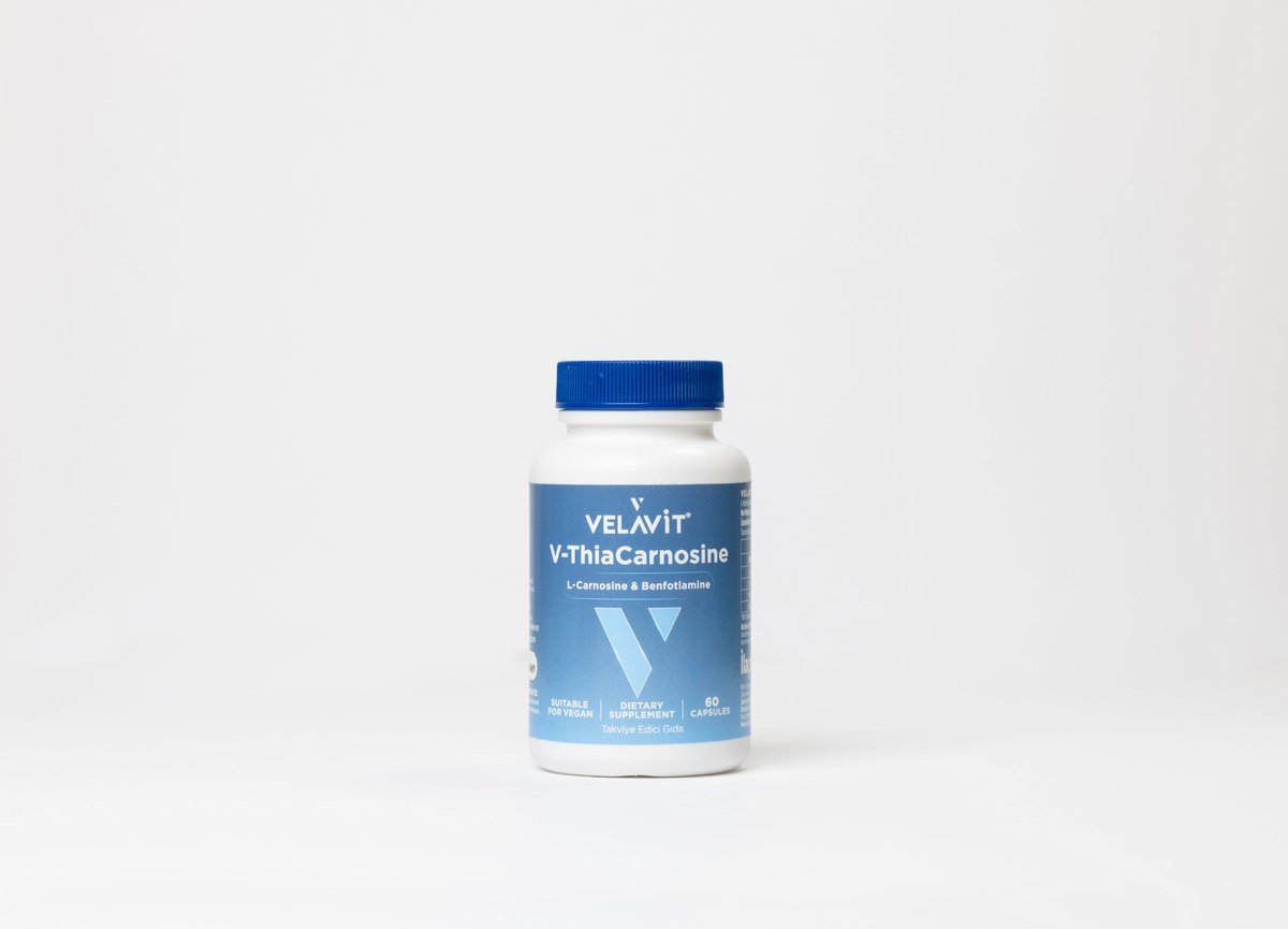 V-ThiaCarnosine L-Karnosin, Benfotiamin, Magnezyum ve B1 vitamini içeren Formül