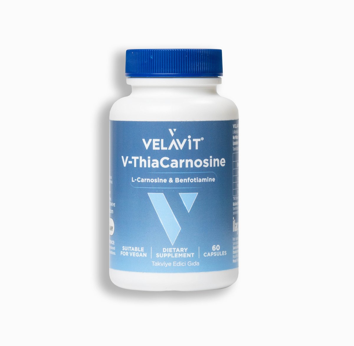 V-ThiaCarnosine L-Karnosin, Benfotiamin, Magnezyum ve B1 vitamini içeren Formül