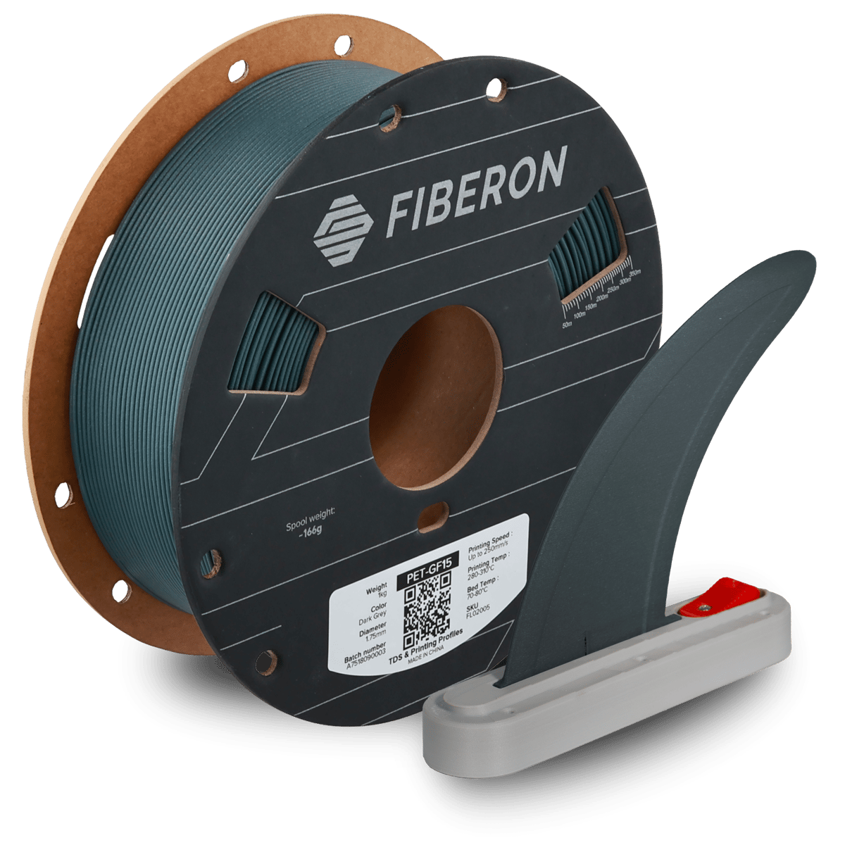 Panchroma Fiberon PET-GF15 Koyu Gri