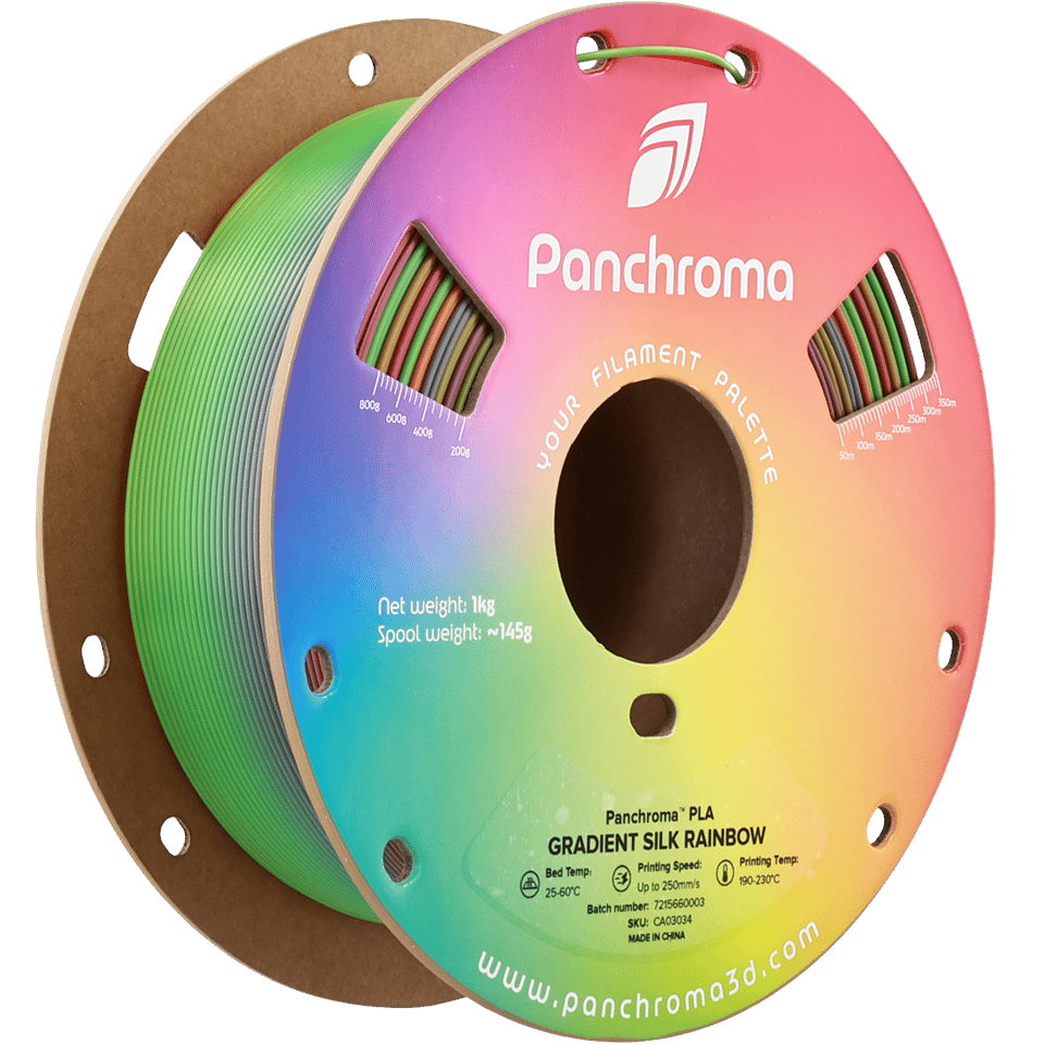 Panchroma Gradient Silk Gökkuşağı PLA Filament