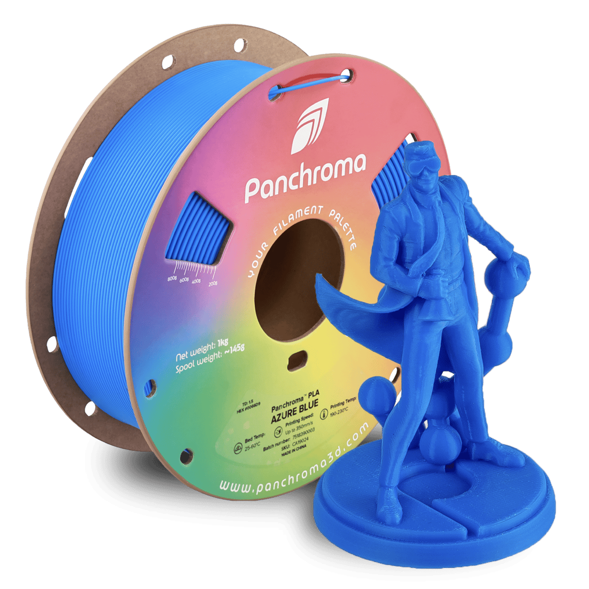 Panchroma PLA Filament Azure Mavi