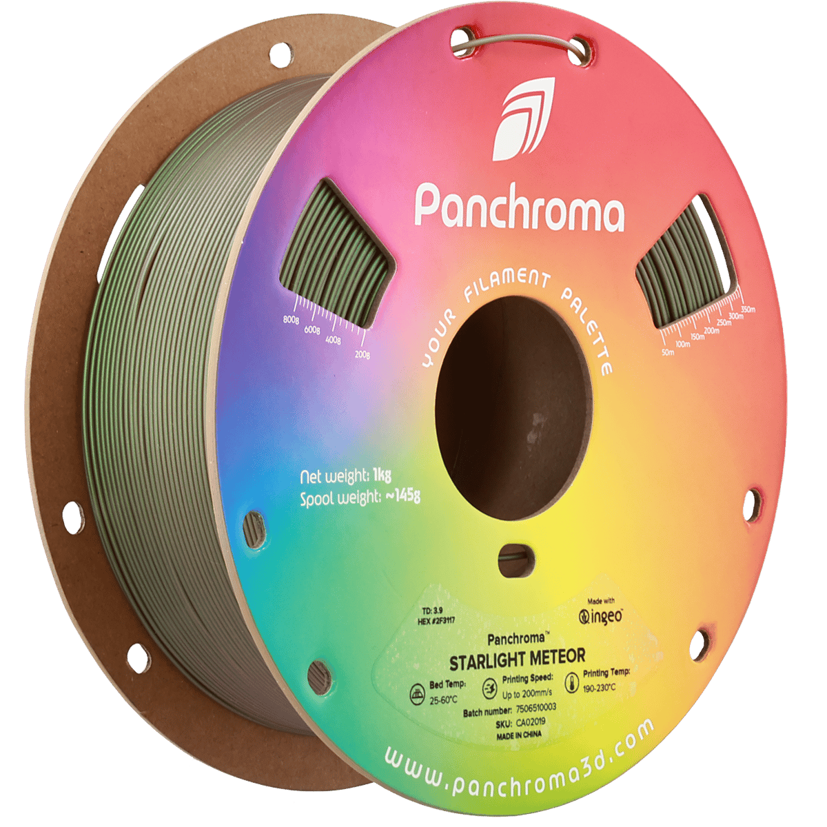 Panchroma PLA Starlight Filament Meteor