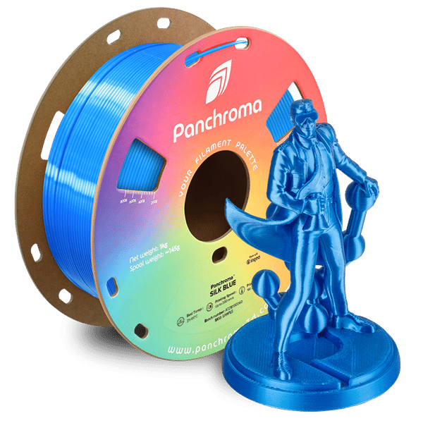 Panchroma Silk PLA Filament Mavi