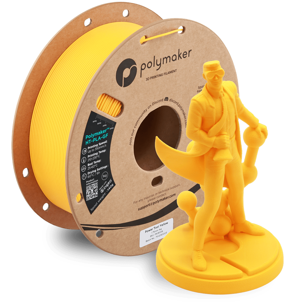 Polymaker HT-PLA-GF Filament Endüstriyel Sarı