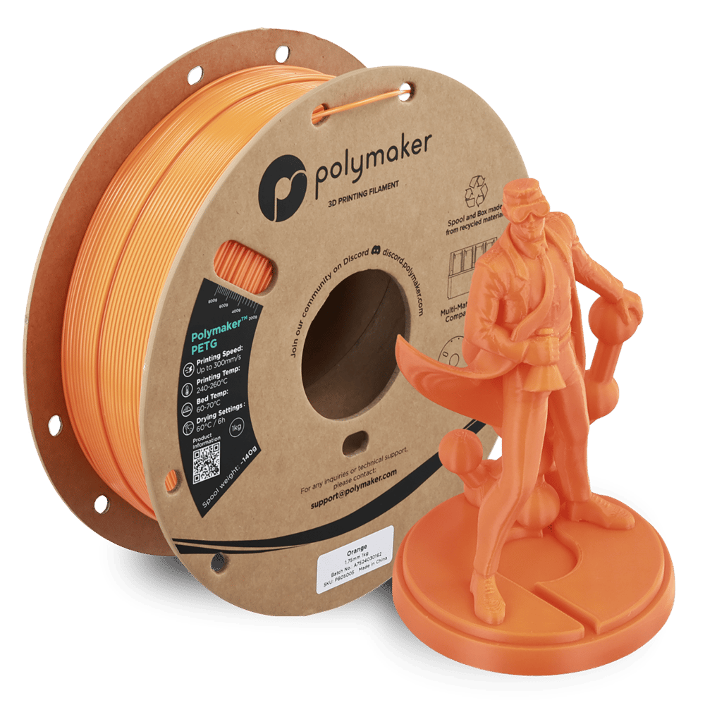 Polymaker PETG Filament Turuncu