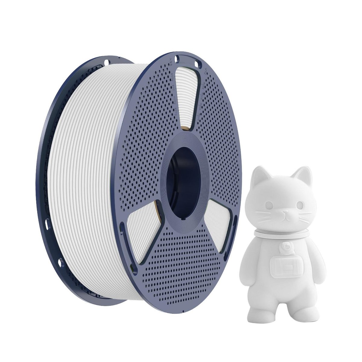 Sunlu PLA Mat Filament Beyaz - 1kg 1.75mm