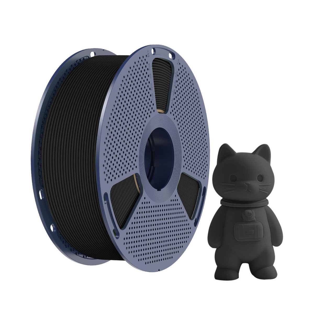 Sunlu PLA Mat Filament Siyah - 1kg 1.75mm