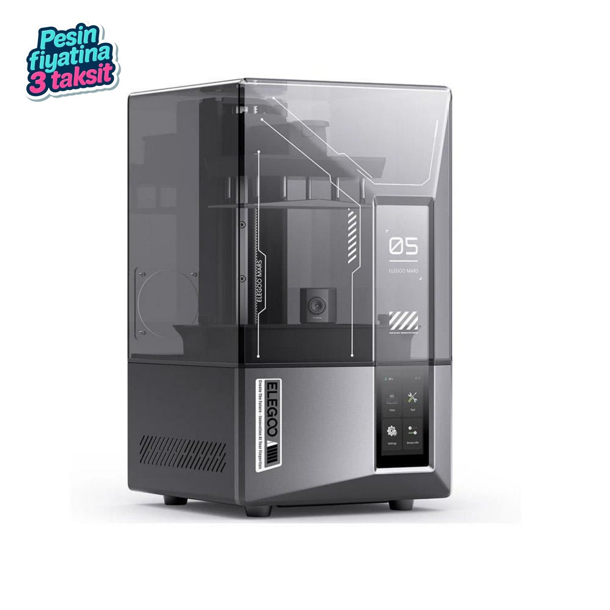 Elegoo Mars 5 Ultra 9K 3D Yazıcı - Stoktan Teslim