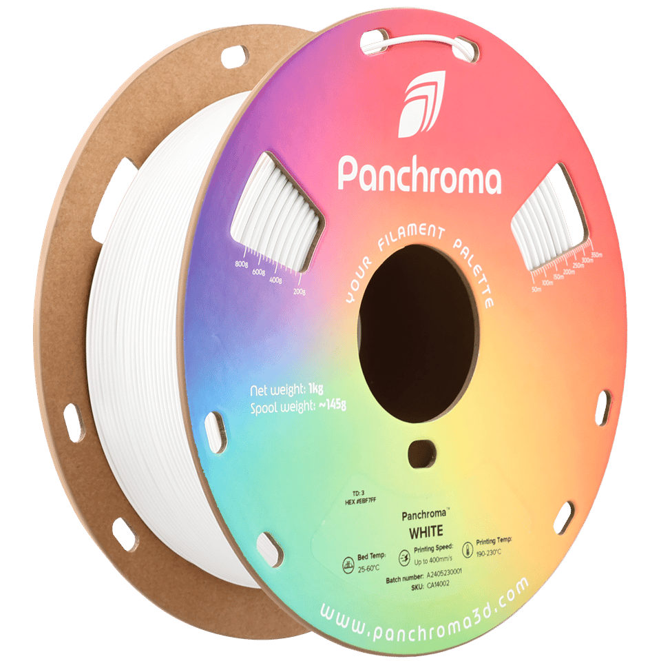Panchroma CoPE Filament Beyaz – Hızlı 3D Baskı
