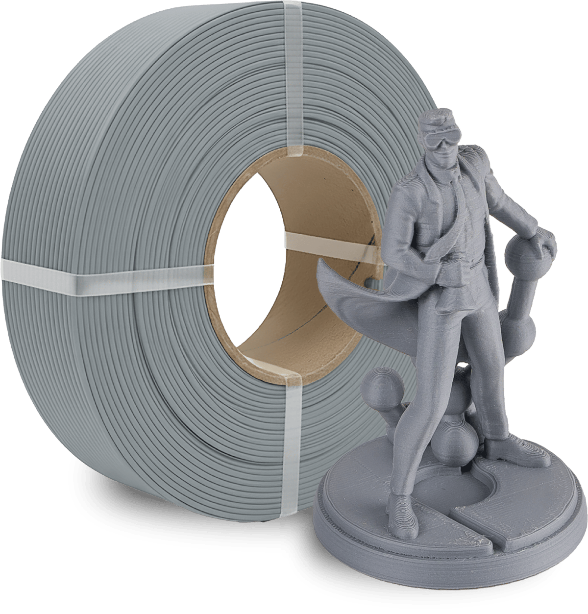 Panchroma PLA Refill – Mat Fosil Gri Filament