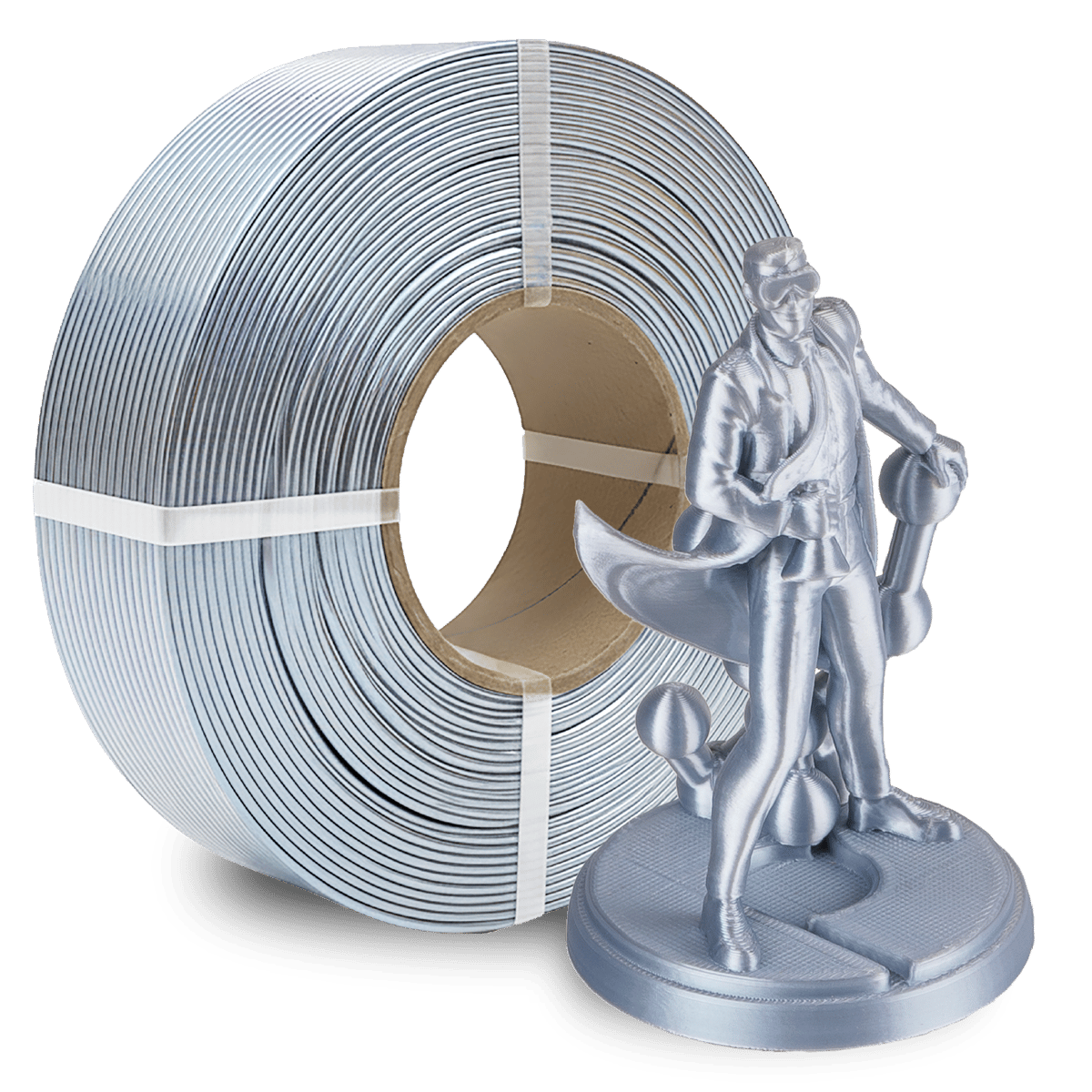 Panchroma Refill Silk PLA Gümüş Filament - 1kg 1.75mm