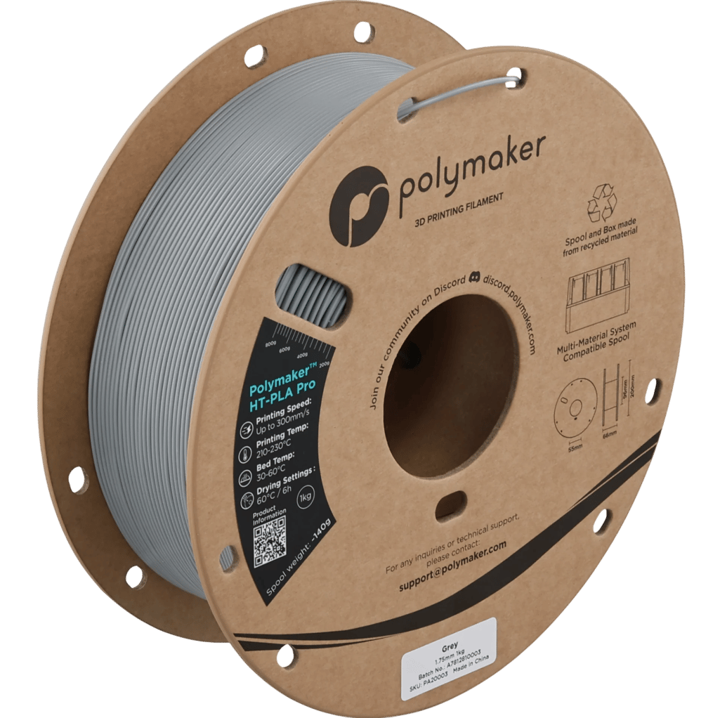 Polymaker HT-PLA Pro Filament Gri - 1 kg 1.75mm