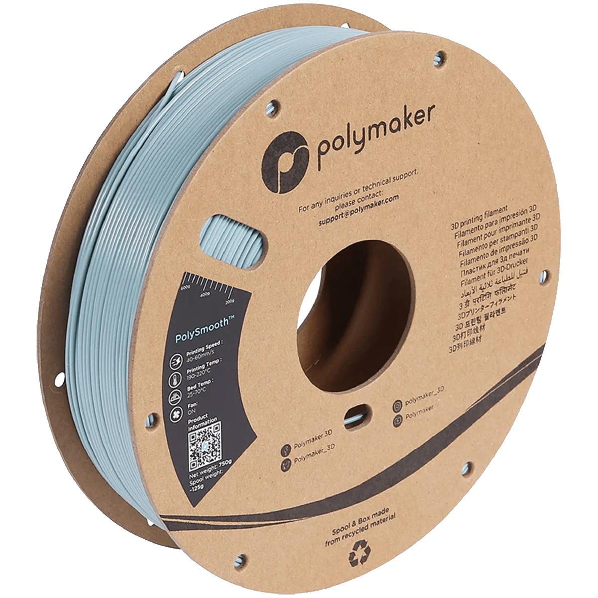 PolySmooth Filament Arduvaz Gri