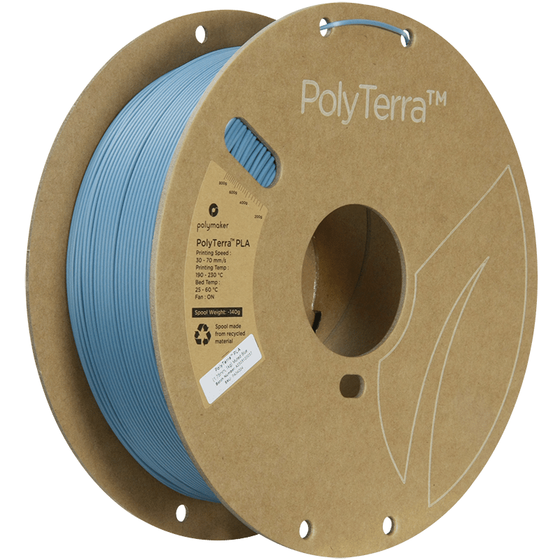 PolyTerra PLA Filament Yumuşak Mavi - 1 kg 1.75mm