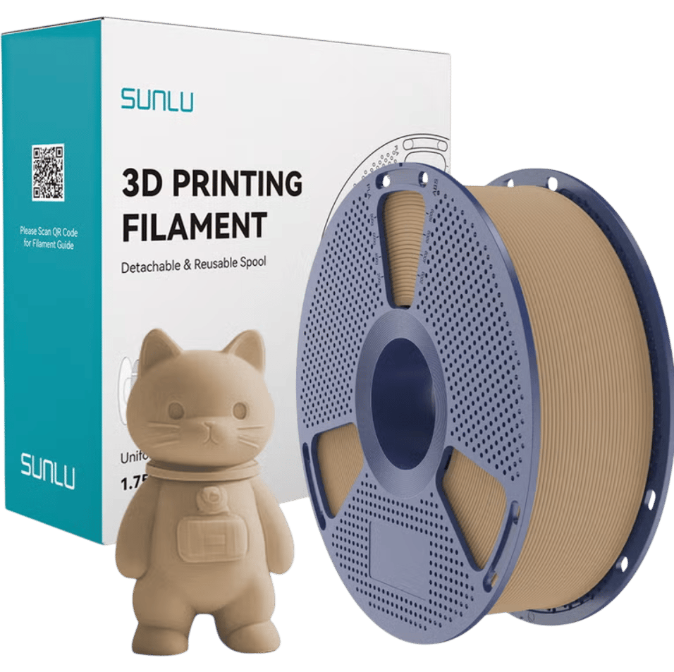 Sunlu PLA Mat Filament Meşe - 1 kg 1.75mm