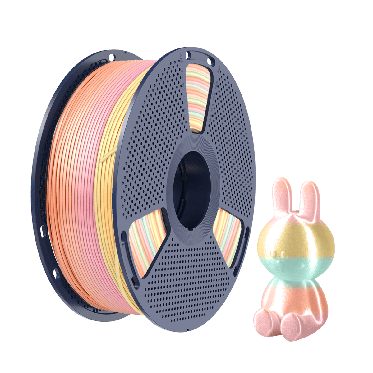Sunlu Silk PLA+ Filament Gökkuşağı 05 - 1 kg 1.75mm