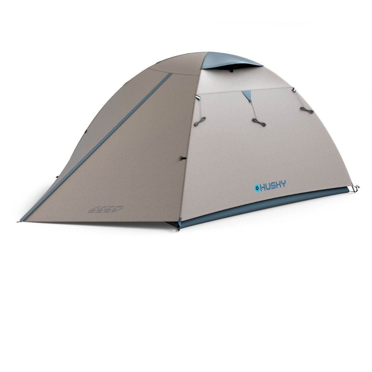 HUSKY Bird Classic 3 Kişilik Çadır (Açık Gri) | Husky Outdoor Türkiye