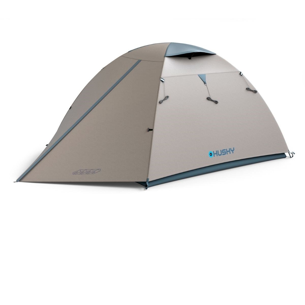 HUSKY Bird Classic 3 Kişilik Çadır (Açık Gri) | Husky Outdoor Türkiye