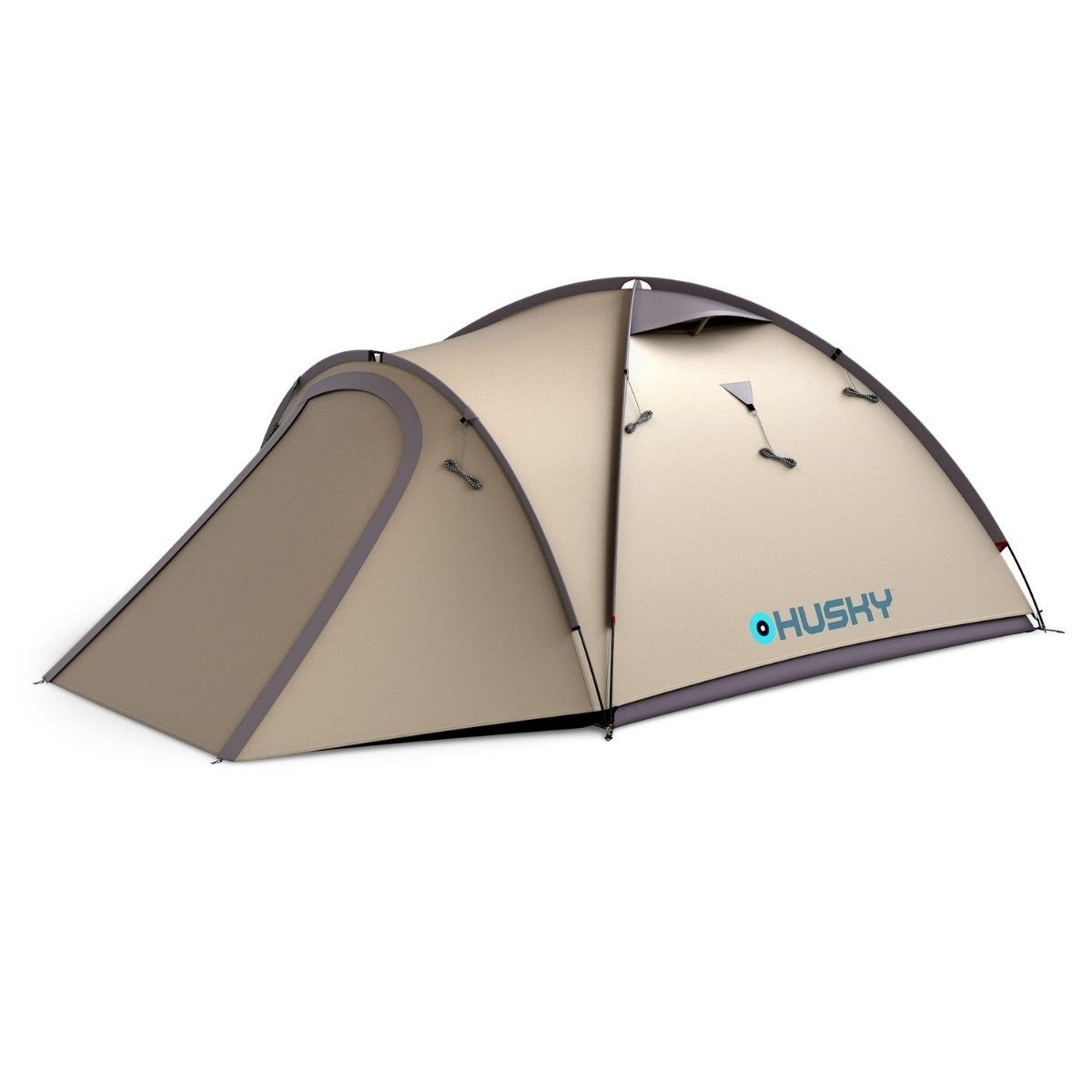 HUSKY Bizon Plus 3 Kişilik Çadır (A.Kahve) | Husky Outdoor Türkiye