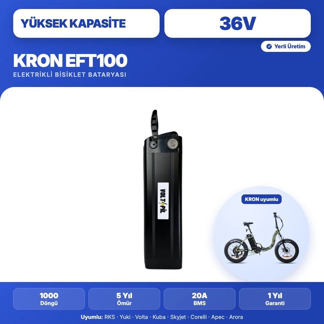 KRON EFT100 Batarya