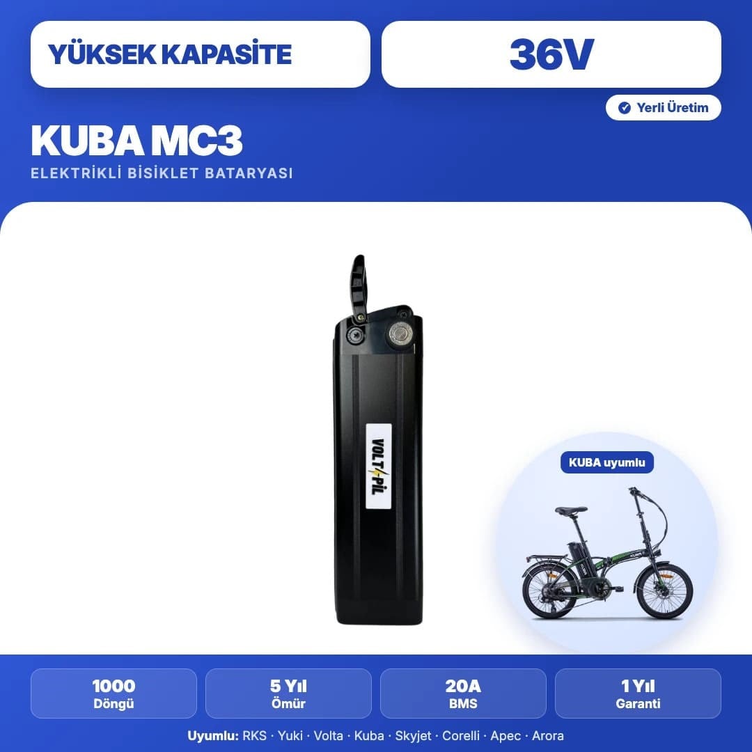 KUBA MC3 Batarya