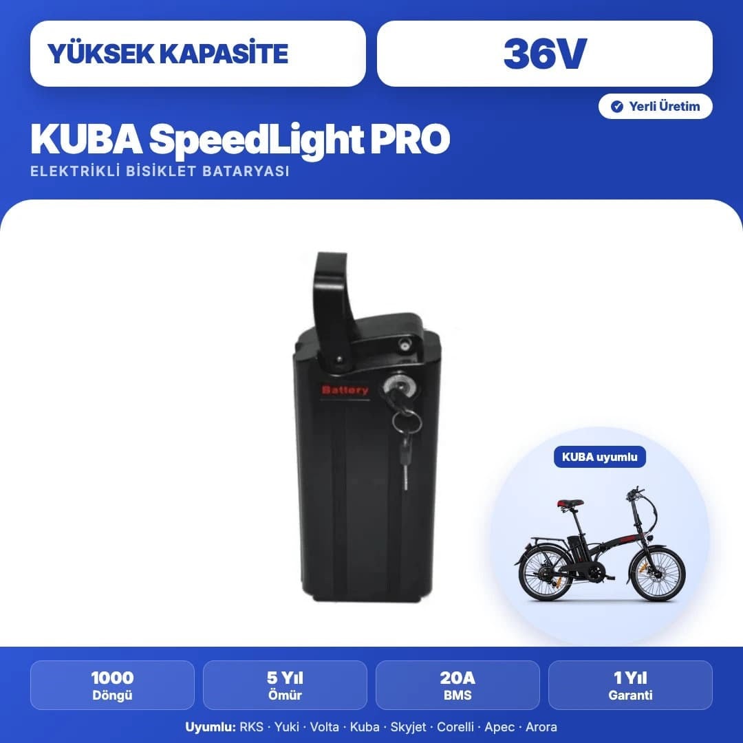 KUBA SpeedLight PRO Batarya