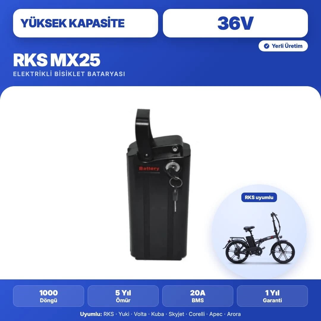 RKS MX25 Batarya