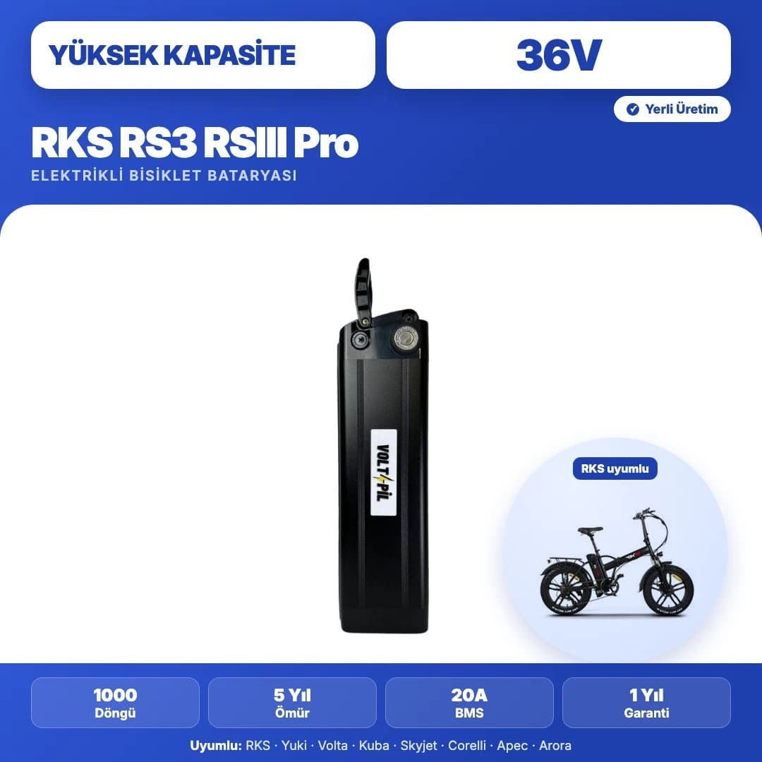 RKS RS3 RSIII Pro Batarya