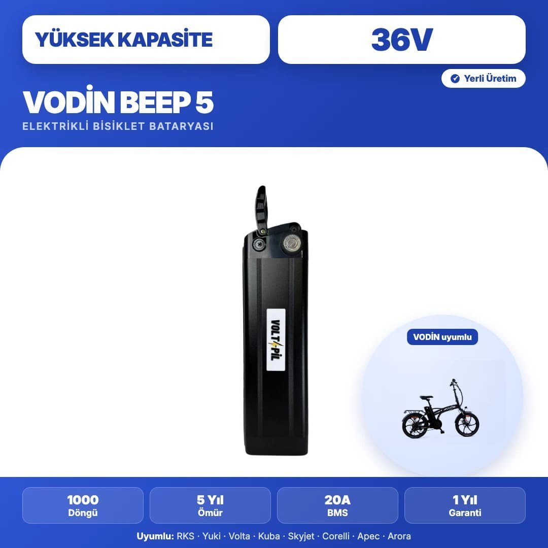 VODİN BEEP 5 Batarya