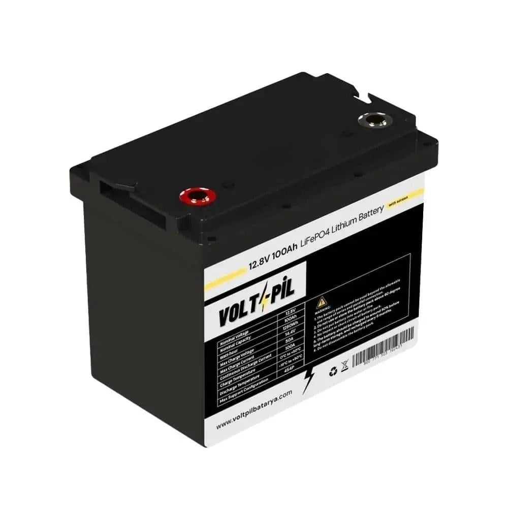 Voltpil 12.8V 100Ah LiFePO4 Akü