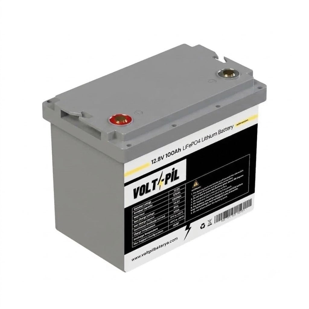 Voltpil 12.8V 100Ah LiFePO4 Akü