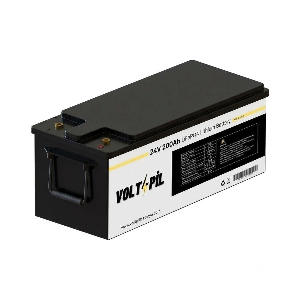 Voltpil 24V 200Ah LiFePO4 Akü