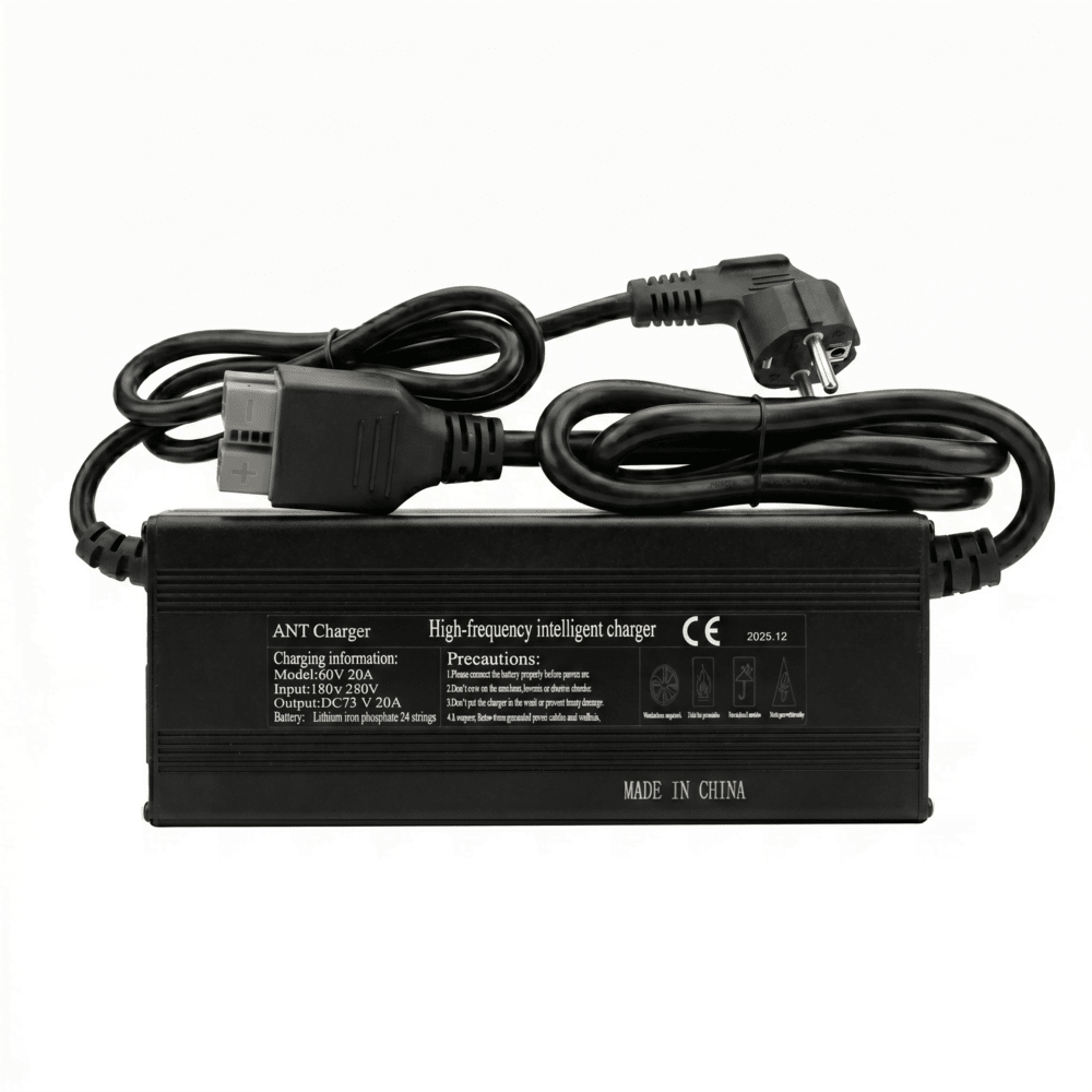 60 Volt 20A LiFePO4 Şarj Aleti
