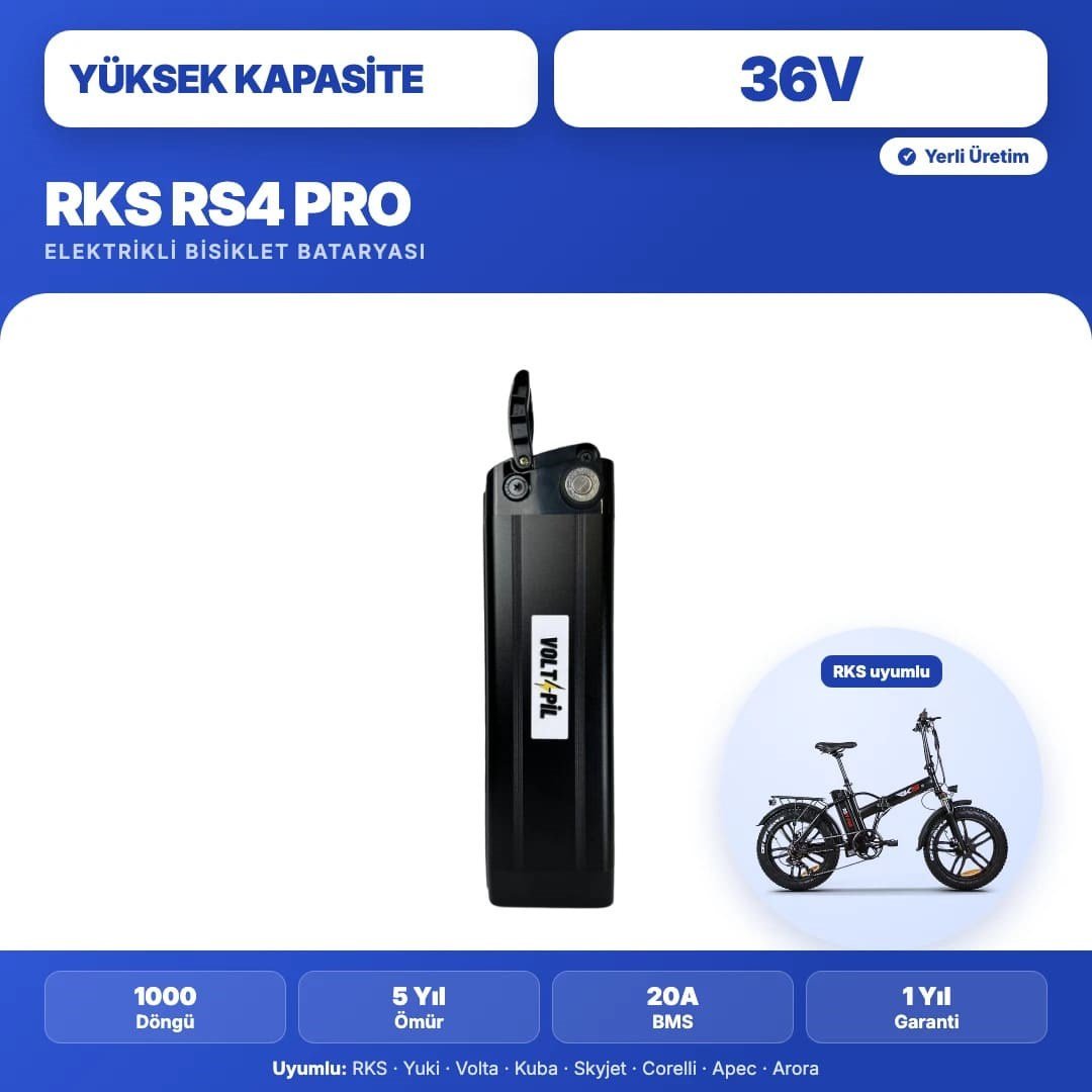 RKS RS4 PRO Batarya Aküsü