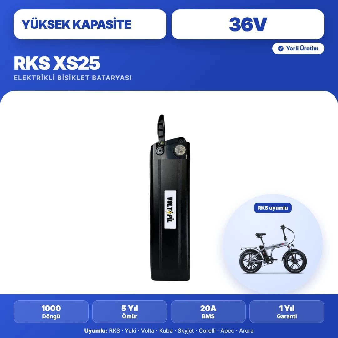 RKS XS25 Batarya