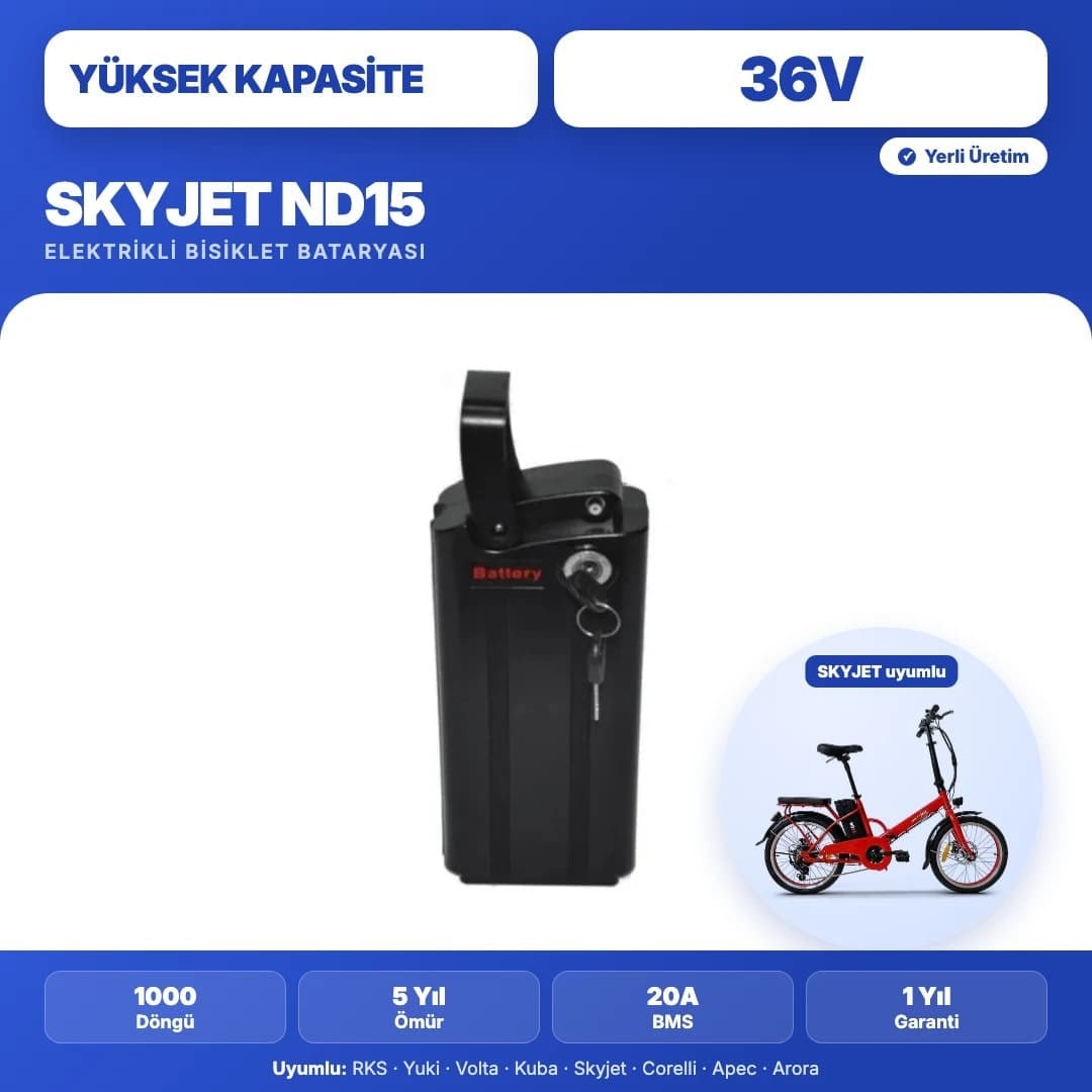 SKYJET ND15 Batarya