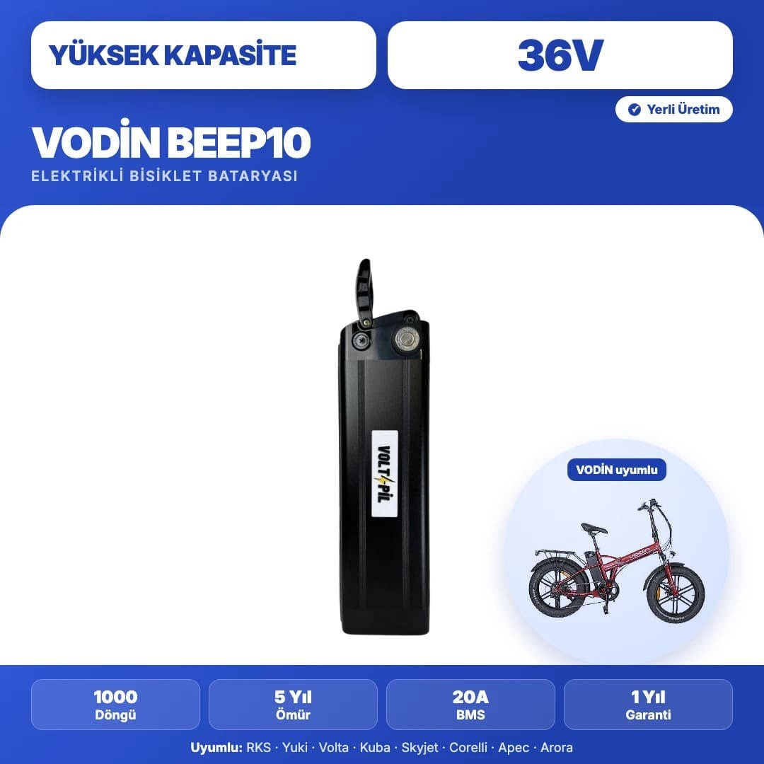 VODİN BEEP10 Batarya