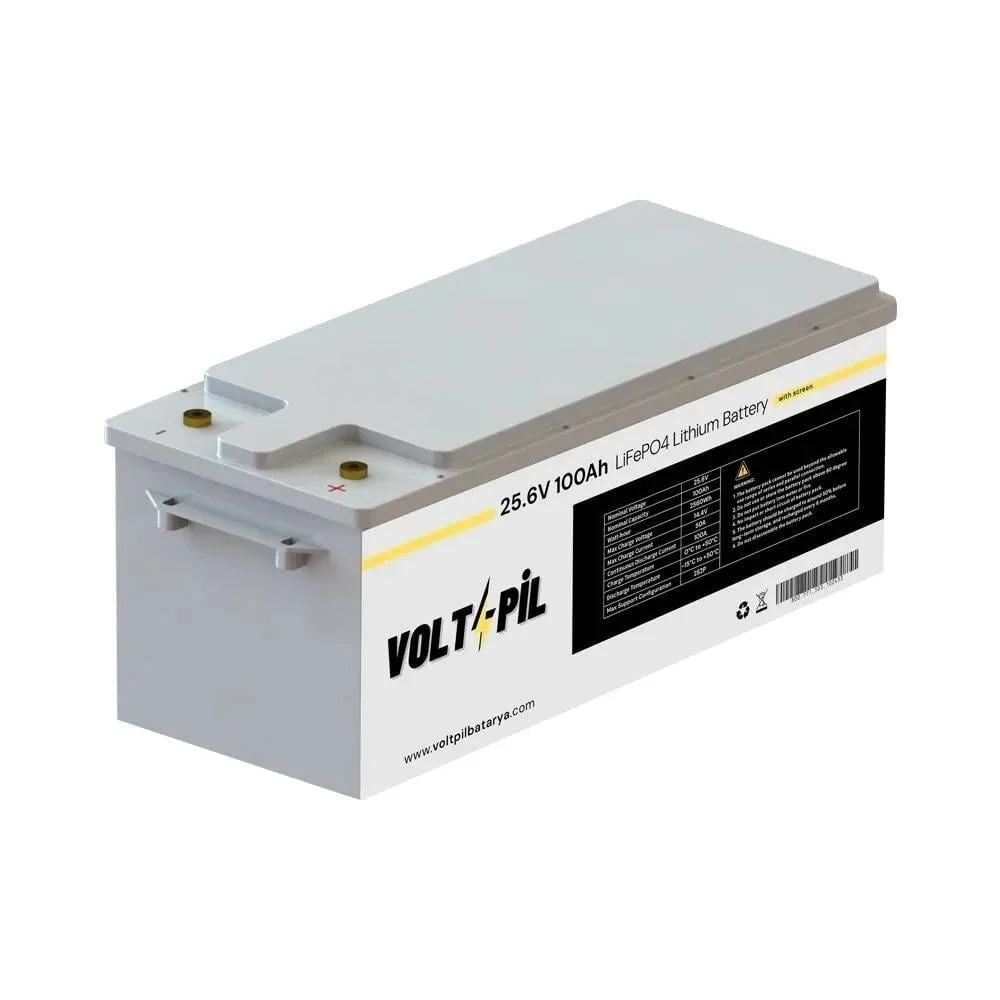 Voltpil 24V 100Ah LiFePO4 Akü
