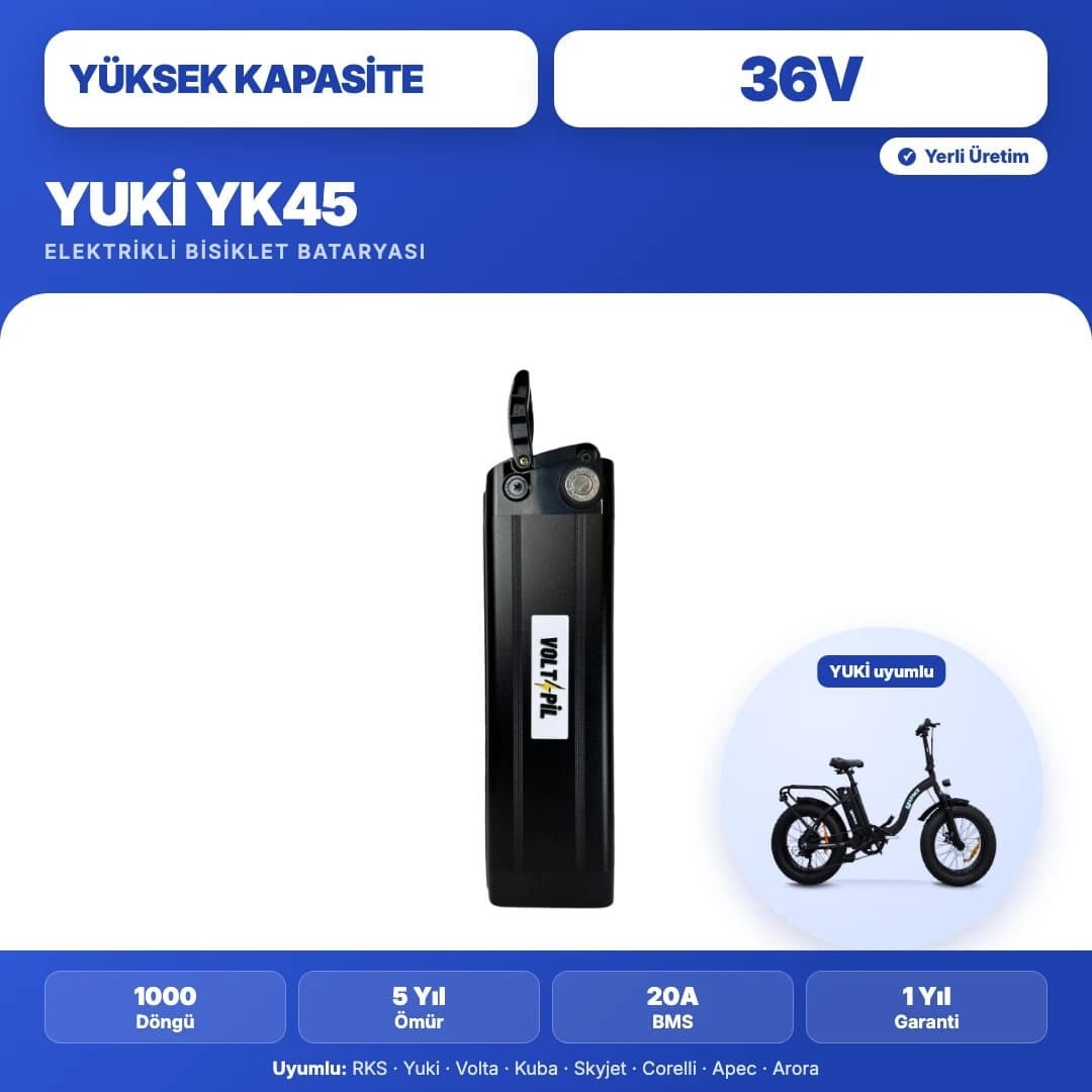 YUKİ YK45 Batarya