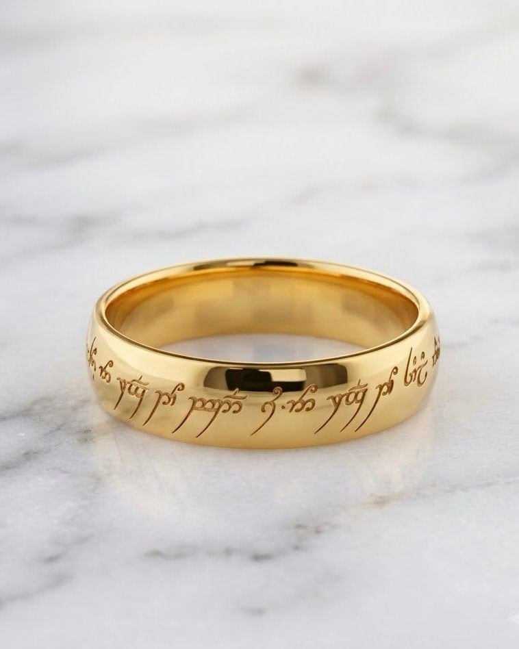925 Gümüş Yüzüklerin Efendisi Yüzüğü & Lord of the rings