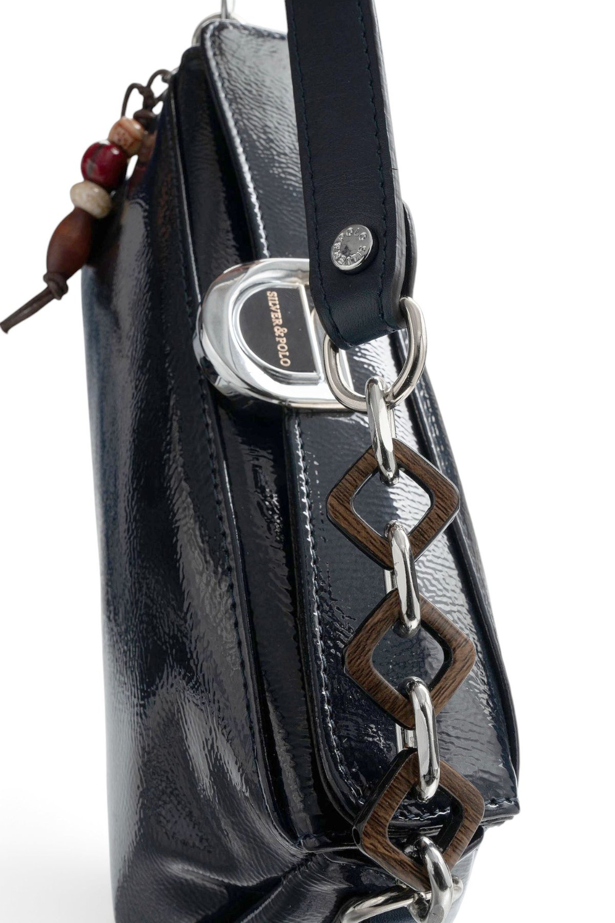 Silver Polo Omuz Çantası