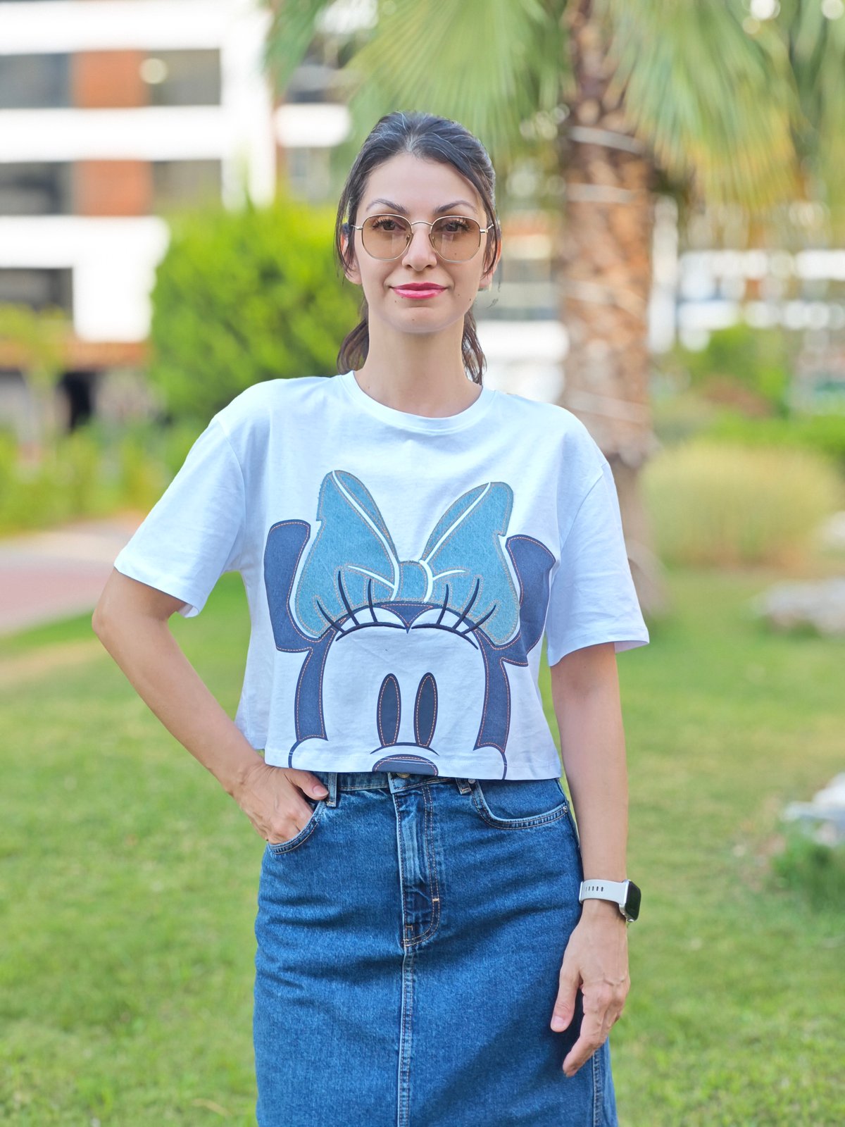 Mickey Crop Tshirt 