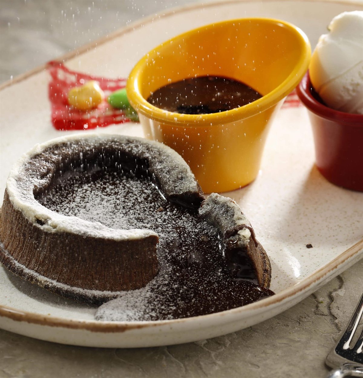 Akışkan Çikolatalı İtalyan Sufle