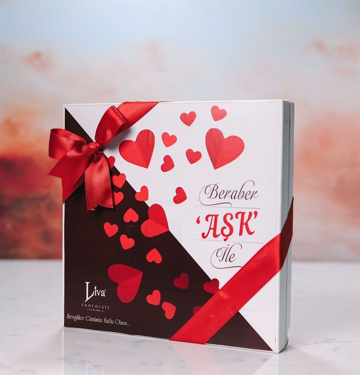Aşk İle Sargılı Madlen Çikolata 48'li Paket