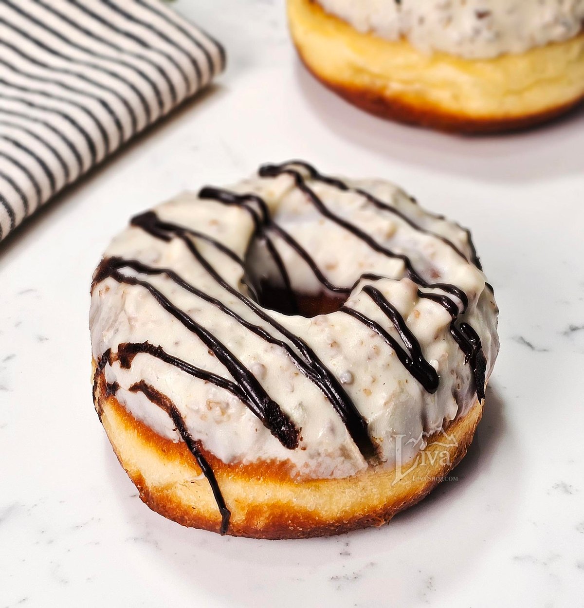 Beyaz Çikolatalı Donut