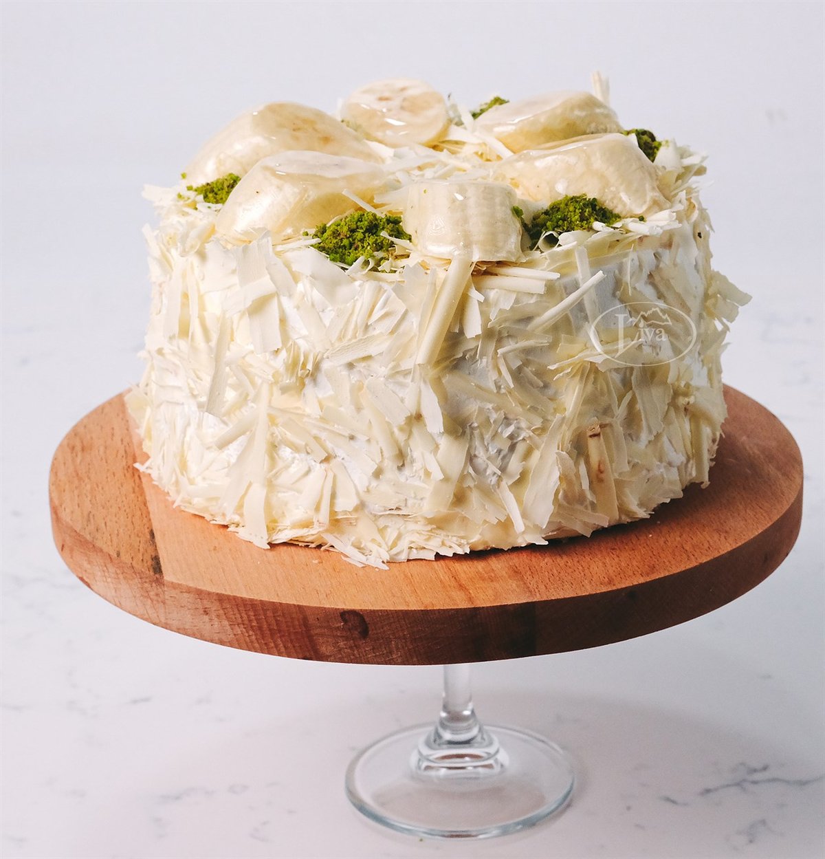 Beyaz Muzlu Pasta