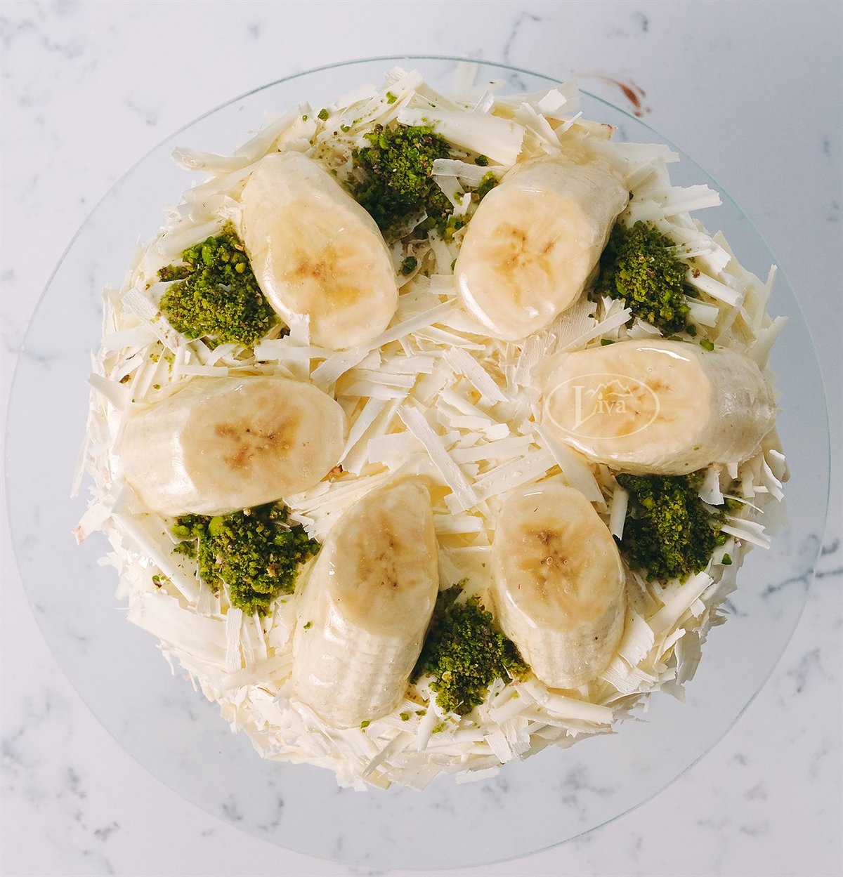 Beyaz Muzlu Pasta
