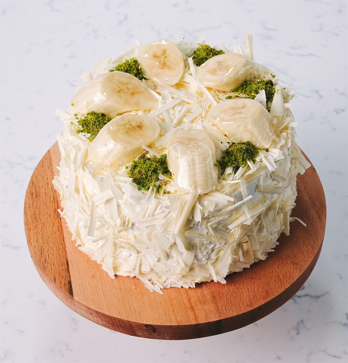 Beyaz Muzlu Pasta